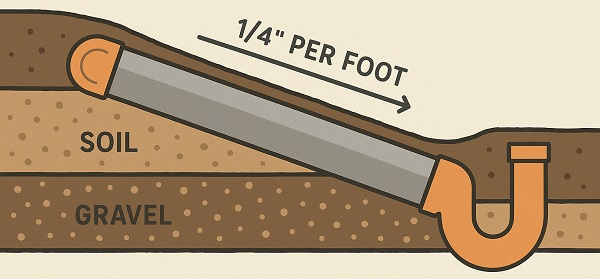 Drainage Pipe Slope